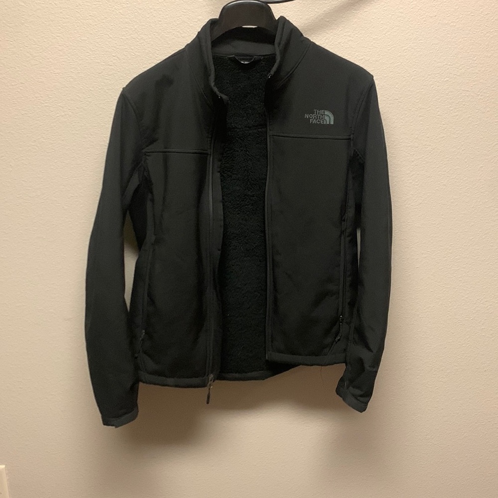 Fall north face jacket black medium